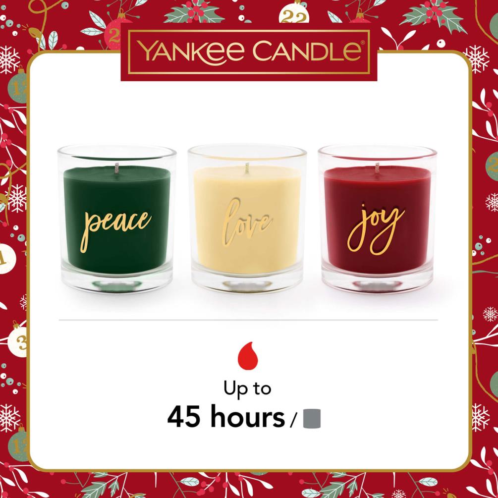 Yankee Candle 3 Tumbler Christmas Gift Set Extra Image 2